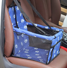 Load image into Gallery viewer, Pet Dog Car Carrier Seat Bag Waterproof Basket Folding Hammock Pet Carriers Bag For Small Cat Dogs Safety Travelling Mesh
