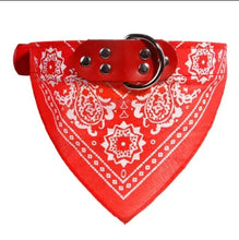 Load image into Gallery viewer, SUPREPET Cute Adjustable Small Dog Collars Puppy Pet Slobber Towel Outdoor Cat Collar Print Scarf  Design Dog Collar Neckerchief
