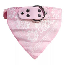 Load image into Gallery viewer, SUPREPET Cute Adjustable Small Dog Collars Puppy Pet Slobber Towel Outdoor Cat Collar Print Scarf  Design Dog Collar Neckerchief
