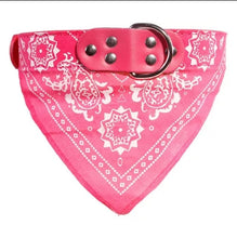 Load image into Gallery viewer, SUPREPET Cute Adjustable Small Dog Collars Puppy Pet Slobber Towel Outdoor Cat Collar Print Scarf  Design Dog Collar Neckerchief
