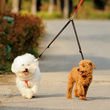 Load image into Gallery viewer, WALK 2 Two DOGS Leash COUPLER Double Twin Lead Walking Leash
