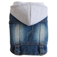 Load image into Gallery viewer, XS-2XL Denim Dog Clothes Cowboy Pet Dog Coat Puppy Clothing For Small Dogs Jeans Jacket Dog Vest Coat Puppy Outfits Cat Clothes
