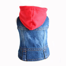 Load image into Gallery viewer, XS-2XL Denim Dog Clothes Cowboy Pet Dog Coat Puppy Clothing For Small Dogs Jeans Jacket Dog Vest Coat Puppy Outfits Cat Clothes
