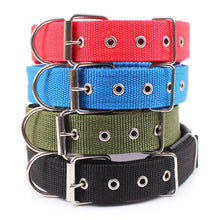 Load image into Gallery viewer, Solid Dog Collars  Nylon Dog Collar For Small Medium Large Dogs Teddy Keji Pitbull Bulldog Beagle
