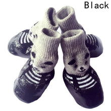 Load image into Gallery viewer, 4pcs/Set Cute Cotton Rubber Pet Dog Shoes Waterproof Non-slip Dog Rain Snow Boots Socks For Puppy Large Small Cats Dogs
