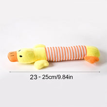 Load image into Gallery viewer, Cute Pet Dog Cat Plush Squeak Sound Dog Toys Funny Fleece Durability Chew Molar Toy Fit for All Pets Elephant Duck Pig
