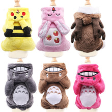 Load image into Gallery viewer, 100% Cotton Pet Clothes Dog Warm Clothes Puppy Cartoon Costume Halloween Coat Doggy Apparel Keep Warm Dog Clothes Pet Clothes
