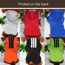 Load image into Gallery viewer, Hoodie Dog Clothes Autumn Winter Models Medium Small Cat Dogs Sports Sweater Hoodies Chihuahua Pugs French Bulldogs Pet Clothing
