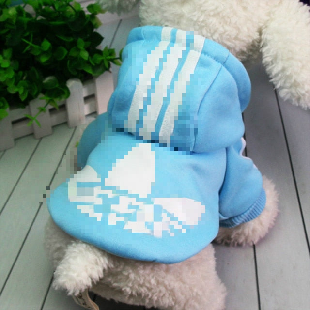 Hoodie Dog Clothes Autumn Winter Models Medium Small Cat Dogs Sports Sweater Hoodies Chihuahua Pugs French Bulldogs Pet Clothing