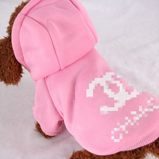 Hoodie Dog Clothes Autumn Winter Models Medium Small Cat Dogs Sports Sweater Hoodies Chihuahua Pugs French Bulldogs Pet Clothing