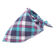 Load image into Gallery viewer, Dog Bandanas Large Pet Scarf Pet Bandana For Dog Cotton Plaid WashableBow ties Collar Cat Dog Scarf Large Dog Accessories
