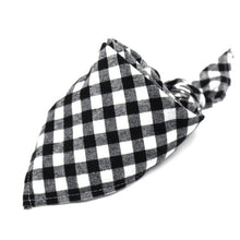 Load image into Gallery viewer, Dog Bandanas Large Pet Scarf Pet Bandana For Dog Cotton Plaid WashableBow ties Collar Cat Dog Scarf Large Dog Accessories
