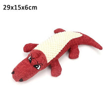 Load image into Gallery viewer, Cleaning Teeth Squeaky Interactive Cartoon Animal Flamingo Shaped Cotton Rope Dog Toy Pet Training Products Pet Chew Toys 1 pcs
