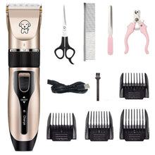 Load image into Gallery viewer, Dicway Pet Cat Hair Clippers for dogs Rechargeable Grooming Shaver professional Set Electric Shear Hair Trimmer for Animal kit
