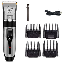 Load image into Gallery viewer, Dicway Pet Cat Hair Clippers for dogs Rechargeable Grooming Shaver professional Set Electric Shear Hair Trimmer for Animal kit
