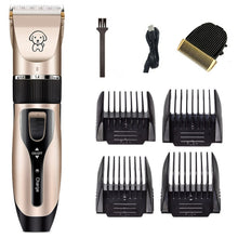 Load image into Gallery viewer, Dicway Pet Cat Hair Clippers for dogs Rechargeable Grooming Shaver professional Set Electric Shear Hair Trimmer for Animal kit
