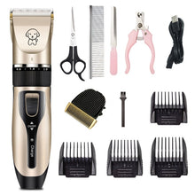 Load image into Gallery viewer, Dicway Pet Cat Hair Clippers for dogs Rechargeable Grooming Shaver professional Set Electric Shear Hair Trimmer for Animal kit
