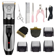 Load image into Gallery viewer, Dicway Pet Cat Hair Clippers for dogs Rechargeable Grooming Shaver professional Set Electric Shear Hair Trimmer for Animal kit
