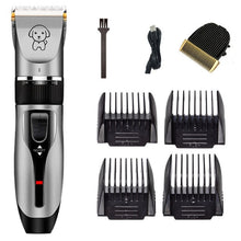 Load image into Gallery viewer, Dicway Pet Cat Hair Clippers for dogs Rechargeable Grooming Shaver professional Set Electric Shear Hair Trimmer for Animal kit
