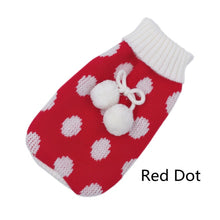 Load image into Gallery viewer, Winter Cartoon Cat Dog Clothes Warm Christmas Sweater For Small Yorkie Pet Clothing Coat Knitting Crochet Cloth XS-3XL
