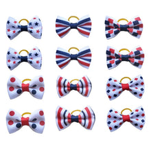 Load image into Gallery viewer, 20PCS pet Bows Dog Hair Bows for Puppy Yorkshirk Small Dogs Hair Accessories Grooming Bows Rubber Bands Dog Bows Pet Supplies
