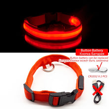 Load image into Gallery viewer, USB Charging Led Dog Collar Anti-Lost/Avoid Car Accident Collar For Dogs Puppies Dog Collars Leads LED Supplies Pet Products
