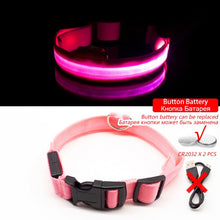 Load image into Gallery viewer, USB Charging Led Dog Collar Anti-Lost/Avoid Car Accident Collar For Dogs Puppies Dog Collars Leads LED Supplies Pet Products
