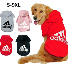 Load image into Gallery viewer, Winter Pet Dog Hoodie Clothes for Medium Large Dogs,Fleece Warm Hooded Jacket Sweatshirt,Labrador French Bulldog Coat Clothing
