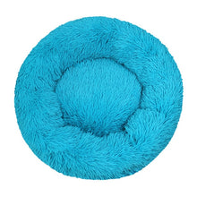 Load image into Gallery viewer, Long Plush Dog Bed Cushion Large Dogs Bed House Pet Round Cushion Bed Pet Kennel Super Soft Fluffy Comfortable for Cat Dog House
