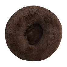 Load image into Gallery viewer, Long Plush Dog Bed Cushion Large Dogs Bed House Pet Round Cushion Bed Pet Kennel Super Soft Fluffy Comfortable for Cat Dog House
