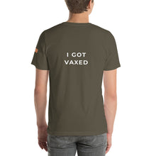 Load image into Gallery viewer, BECAUSE I VALUE LIFE Short-Sleeve Unisex T-Shirt White Ink 2
