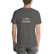 Load image into Gallery viewer, BECAUSE I VALUE LIFE Short-Sleeve Unisex T-Shirt White Ink 2
