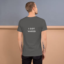 Load image into Gallery viewer, BECAUSE VENTILATORS SUCK Short-Sleeve Unisex T-Shirt White Ink 2
