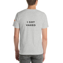 Load image into Gallery viewer, BECAUSE I CARE Short-Sleeve Unisex T-Shirt Black Ink 2
