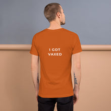 Load image into Gallery viewer, BECAUSE VENTILATORS SUCK Short-Sleeve Unisex T-Shirt White Ink 2
