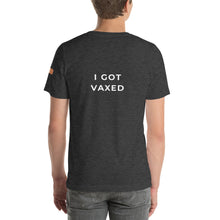 Load image into Gallery viewer, BECAUSE I VALUE LIFE Short-Sleeve Unisex T-Shirt White Ink 1
