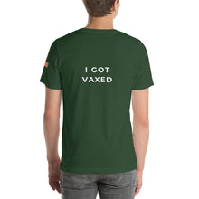 Load image into Gallery viewer, BECAUSE I VALUE LIFE Short-Sleeve Unisex T-Shirt White Ink 1
