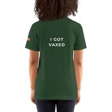 Load image into Gallery viewer, BECAUSE I AM INFORMED Short-Sleeve Unisex T-Shirt White Ink 1
