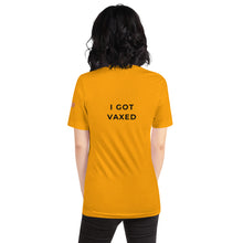 Load image into Gallery viewer, BECAUSE I AM INFORMED Short-Sleeve Unisex T-Shirt Black Ink 1
