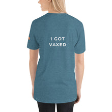 Load image into Gallery viewer, BECAUSE I AM INFORMED Short-Sleeve Unisex T-Shirt White Ink 2
