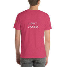 Load image into Gallery viewer, BECAUSE I VALUE LIFE Short-Sleeve Unisex T-Shirt White Ink 2
