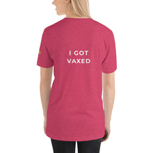 Load image into Gallery viewer, BECAUSE I AM INFORMED Short-Sleeve Unisex T-Shirt White Ink 2
