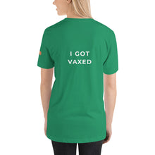 Load image into Gallery viewer, BECAUSE I AM INFORMED Short-Sleeve Unisex T-Shirt White Ink 2
