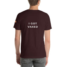 Load image into Gallery viewer, BECAUSE I VALUE LIFE Short-Sleeve Unisex T-Shirt White Ink 1
