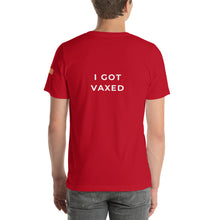 Load image into Gallery viewer, BECAUSE I VALUE LIFE Short-Sleeve Unisex T-Shirt White Ink 1
