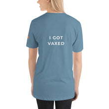 Load image into Gallery viewer, BECAUSE I AM INFORMED Short-Sleeve Unisex T-Shirt White Ink 2
