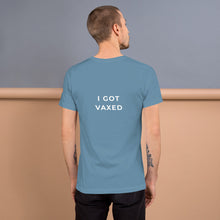 Load image into Gallery viewer, BECAUSE VENTILATORS SUCK Short-Sleeve Unisex T-Shirt White Ink 2
