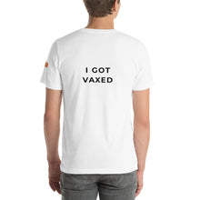 Load image into Gallery viewer, BECAUSE I CARE Short-Sleeve Unisex T-Shirt Black Ink 2
